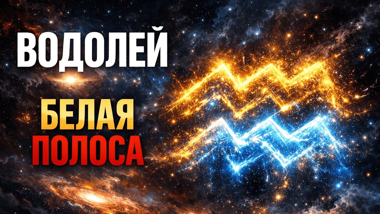 ♒ ВОДОЛЕЙ: ЧЕРНАЯ ПОЛОСА РАЗРЫВАЕТСЯ СЕГОДНЯ 🌅 | Мистико-психологический гороскоп