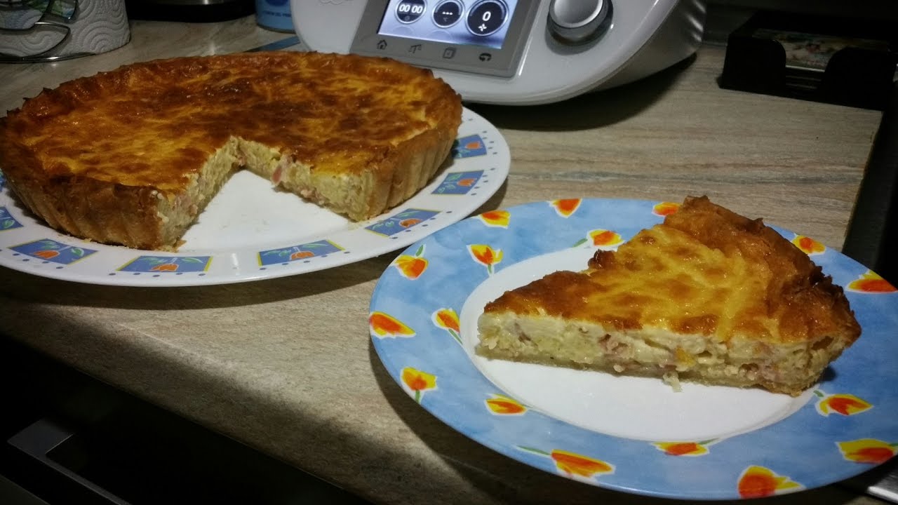 QUICHÉ DE BACÓN/ QUICHÉ/ BACÓN/CEBOLLA// /RECETAS THEMOMIX/TM5/