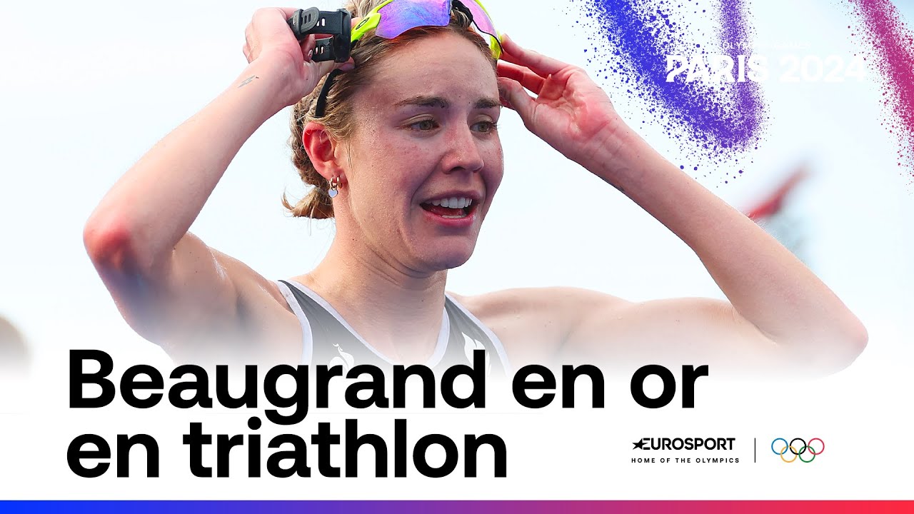 JO PARIS 2024 - Une accélération pour l'histoire : Beaugrand décroche l'or olympique en triathlon