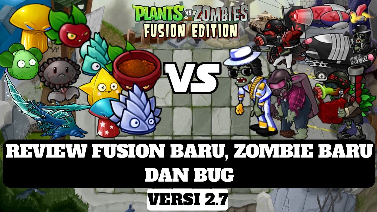 REVIEW FUSION DAN ZOMBIE PURGATORY!!! Plants Vs Zombies Fusion