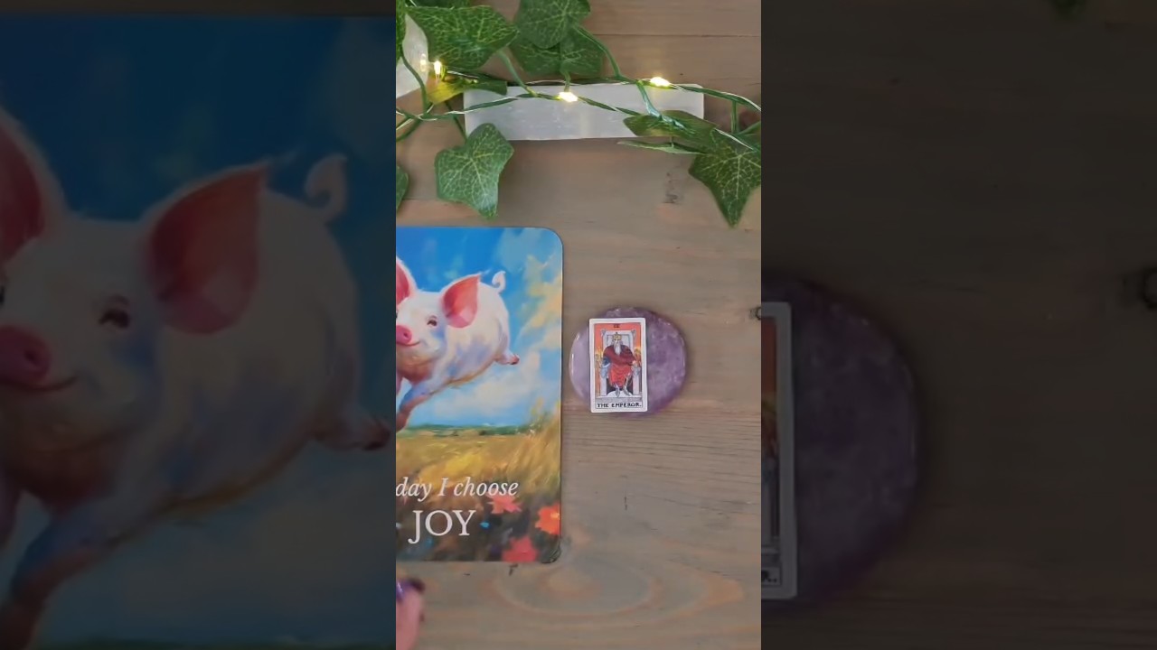 It's really hard when life feels like its falling apart to choose Joy #tarot #cardoftheday