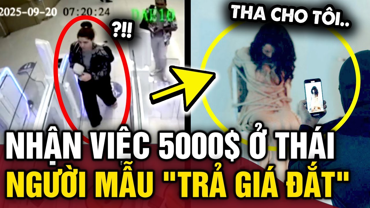 Nhận công việc LƯƠNG 5000$ ở Thái Lan, nữ người mẫu ĐẶT DẤU CHẤM HẾT cho cuộc đời | Tin 3 Phút Bí Ẩn