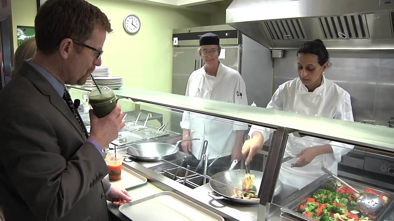 Getting the skinny on food at UVic