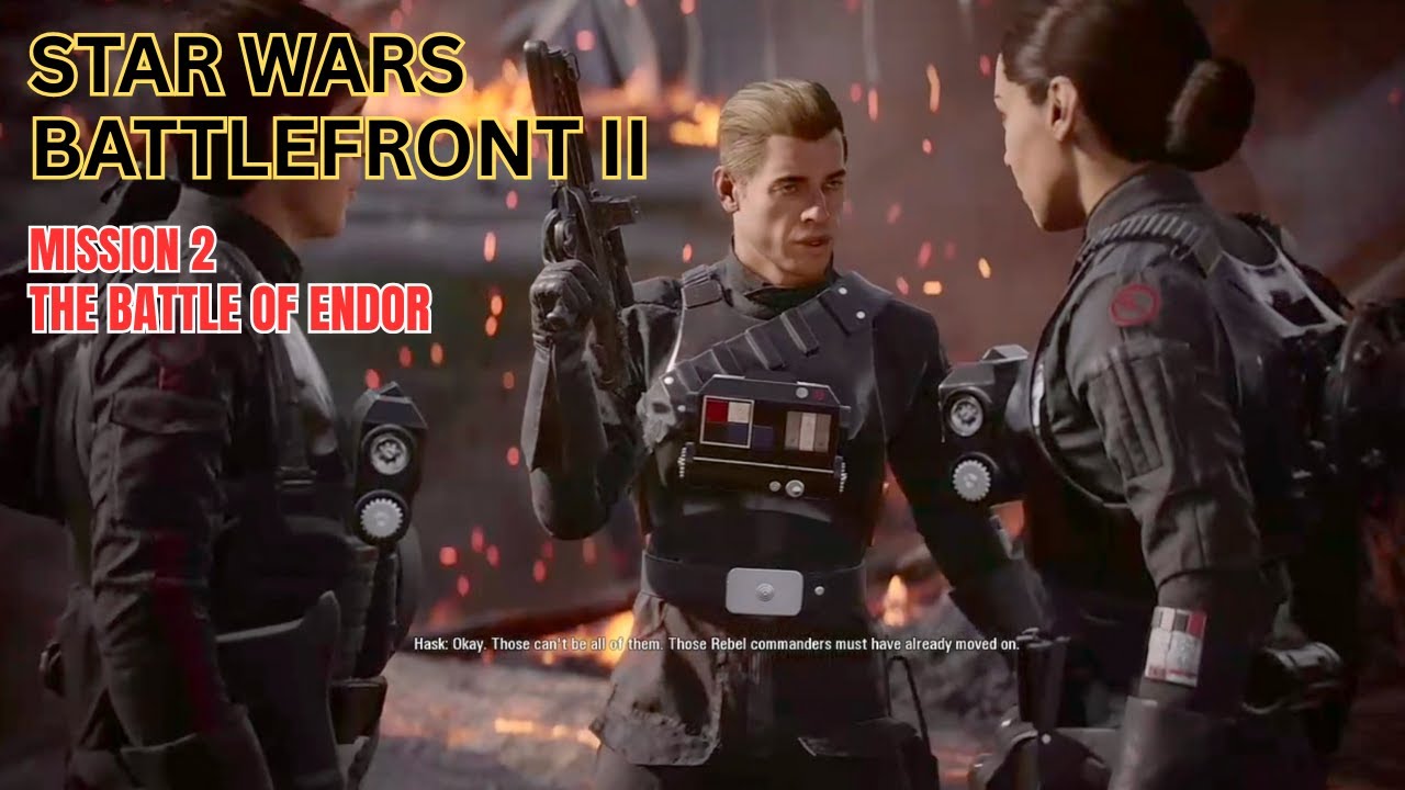 Star Wars Battlefront II Campaign – The Battle of Endor | Story Gameplay (No Commentary)