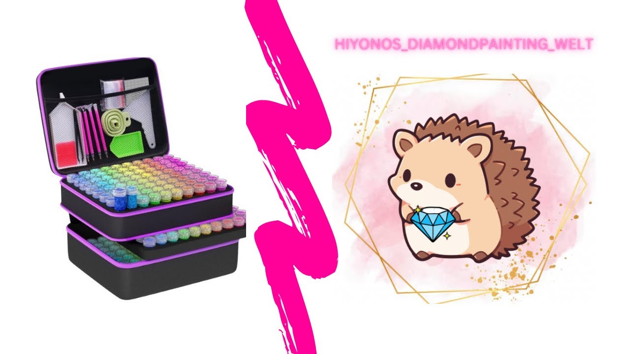 Diamond Painting Koffer / Sortiersystem Unboxing