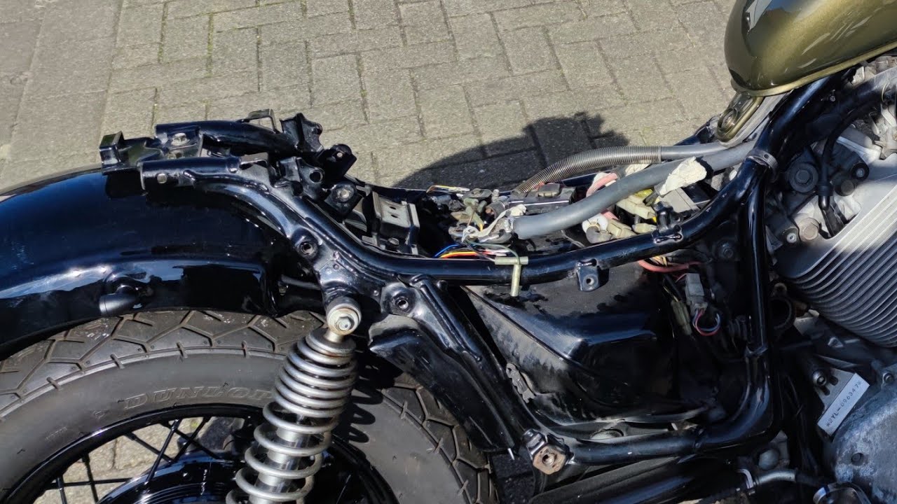 Yamaha Virago 535 Umbau Serie Folge 15  LED 3 in 1 👌 Umrüsten Interessantes Video 👍🛠️👊