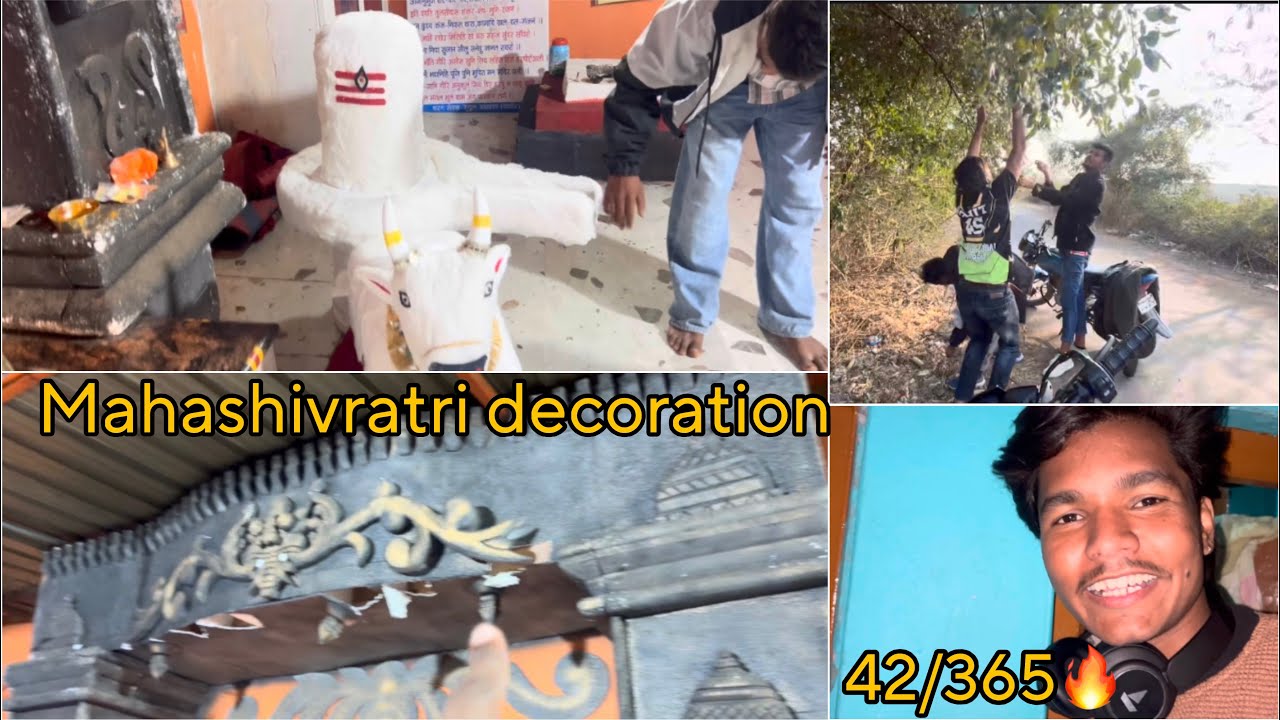 Mahashivratri Decoration + Full Masti 😄🔥 | Daily Vlog 42/365