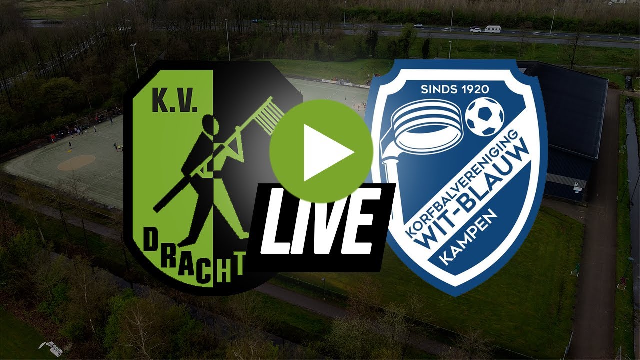 LIVE | Drachten / Van der Wiel 1 - Wit-Blauw / GreenOrganics 1