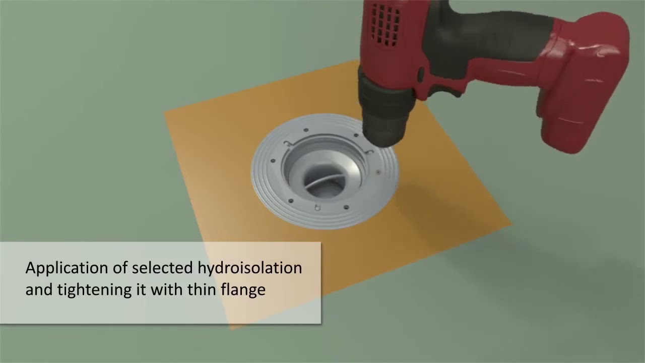 Pestan Confluo Standard Drain Installation 2