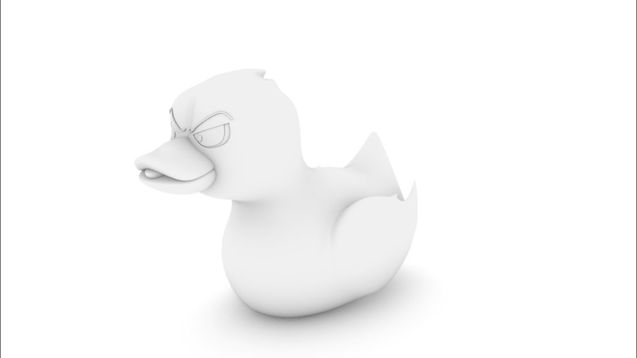 Rhino 8 Sinister Duck Modeling