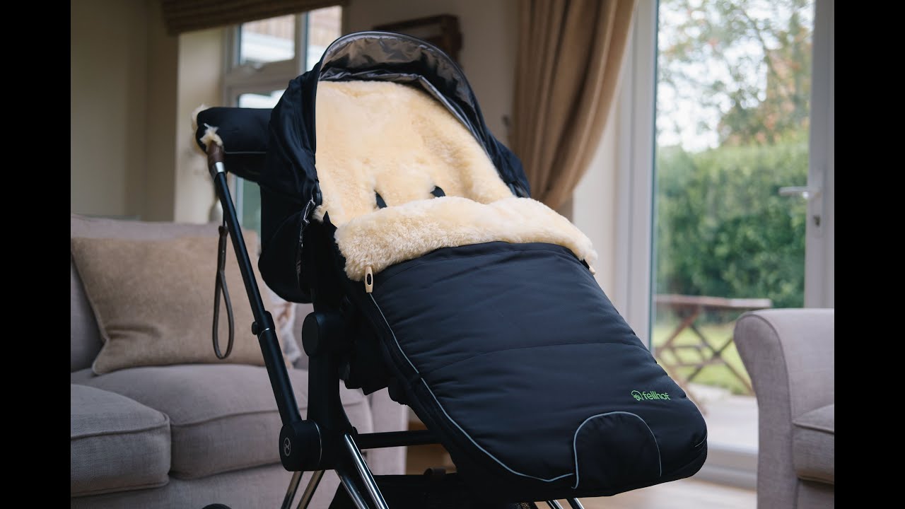 Fellhof Premium Sheepskin Footmuff | Baa Baby