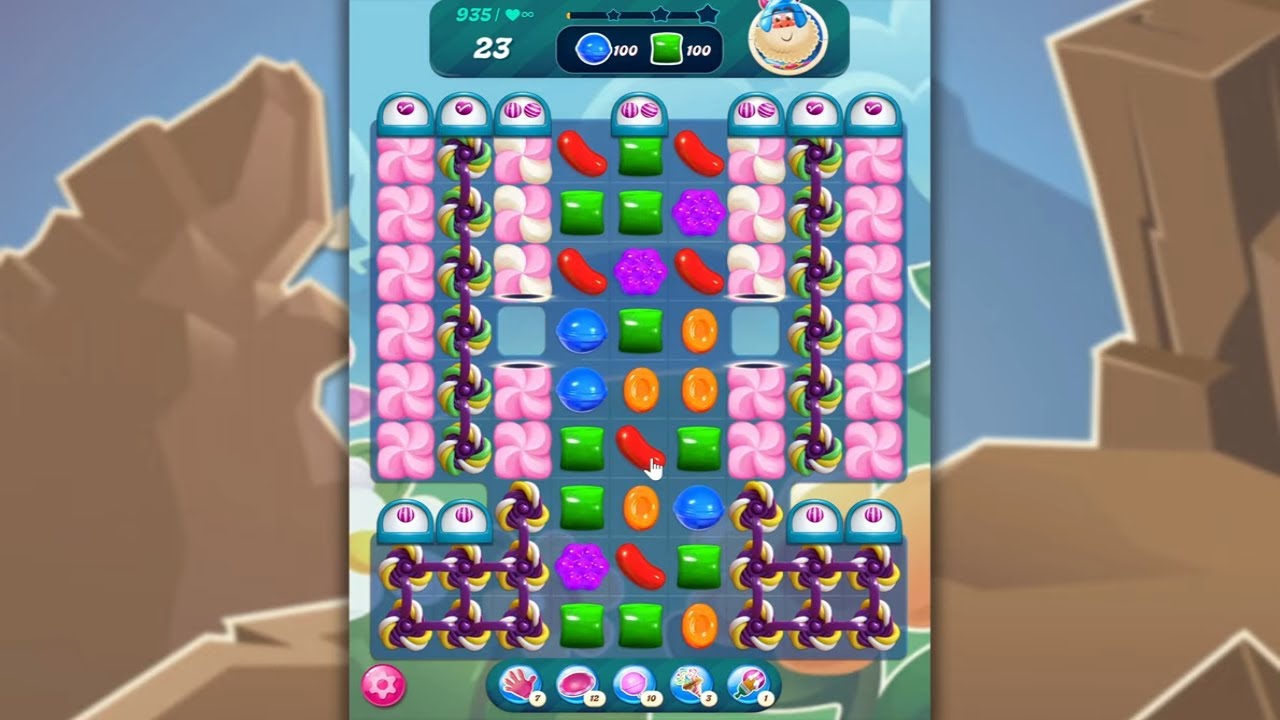Candy Crush Saga LEVEL 935 NO BOOSTERS (new version)🐟☑️