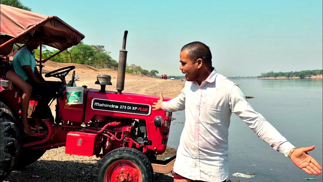 🌈🚜 होली में ट्रेक्टर धोने का काम 🌈😃 | चमचमाता हुआ महिंद्रा ट्रेक्टर विडियो #tractor #mahindra 