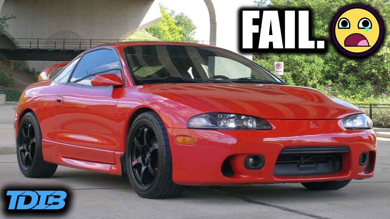 Mitsubishi Eclipse GSX оказался провалом JDM