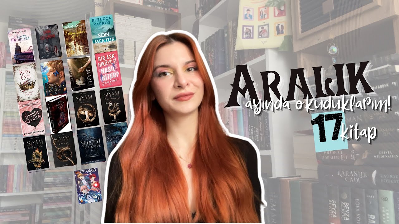 ARALIK AYINDA OKUDUKLARIM | 17 kitap