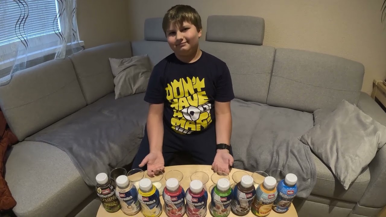 MullerMilch ochutnávka