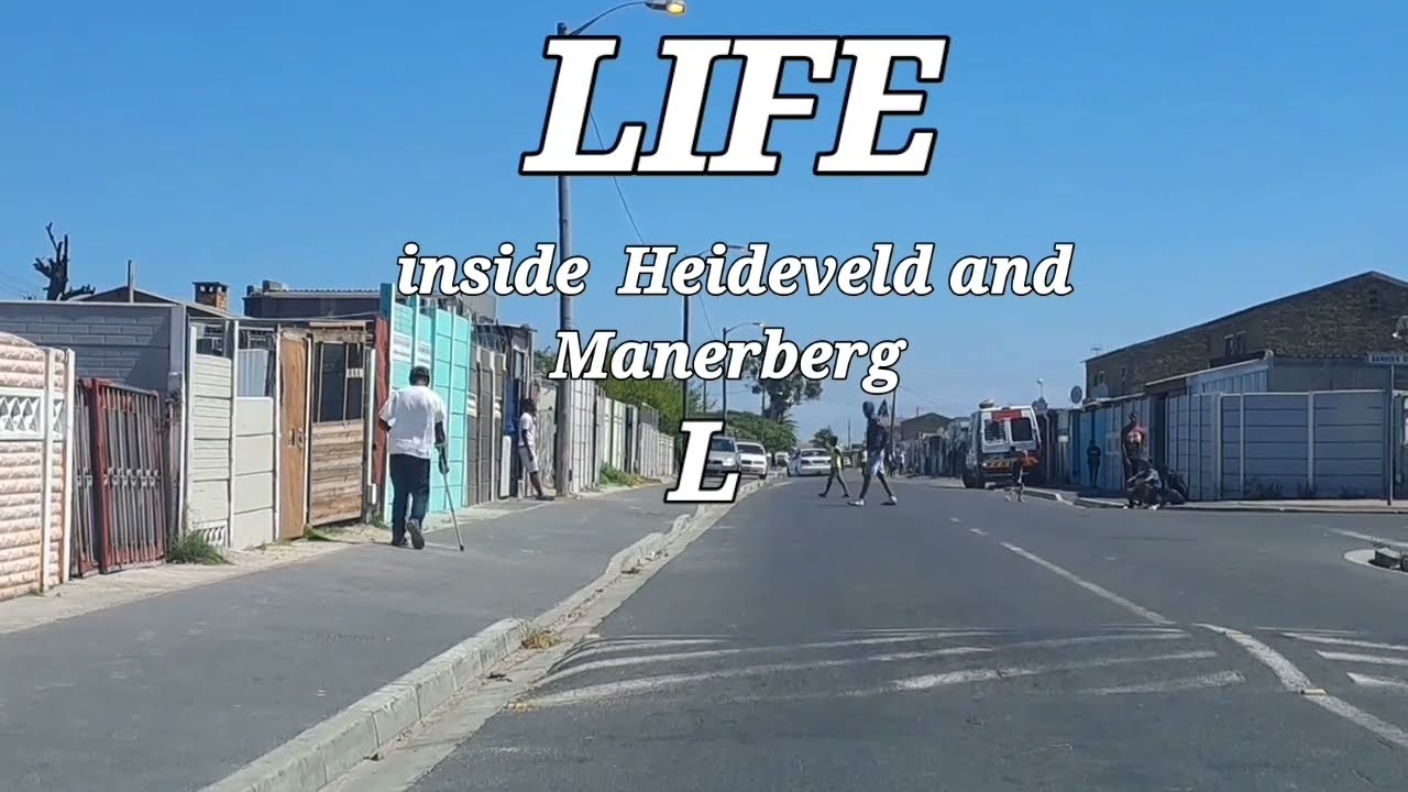 HEIDEVELD AND MANENBERG😁 people ♻️living in fear with  gangsters  and poverty.( insane.)