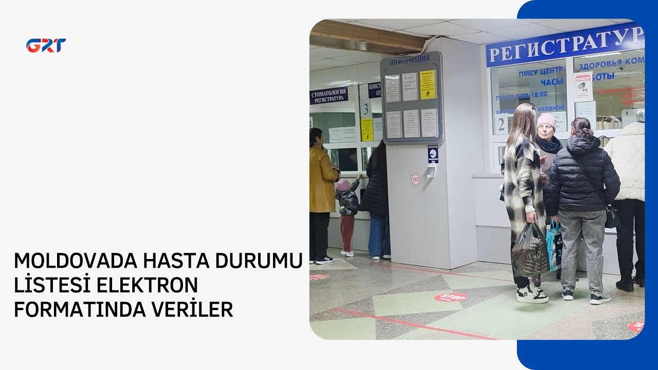 MOLDOVADA HASTA DURUMU LİSTESİ ELEKTRON FORMATINDA VERİLER