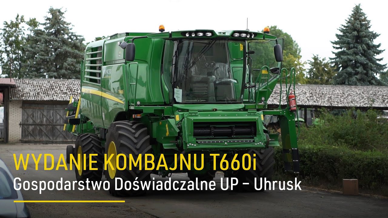 Wydanie kombajnu John Deere T660i | Gospodarstwo Doświadczalne w Uhrusku | Wanicki Agro