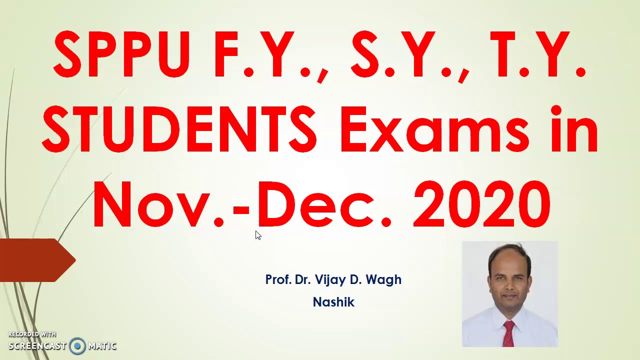 #SPPU FY,SY,TY #BACKLOG#YD#ATKT#REGULAR EXAMINATION IN NOVEMBER-DECEMBER 2020 #RESULTS IN DECEMBER