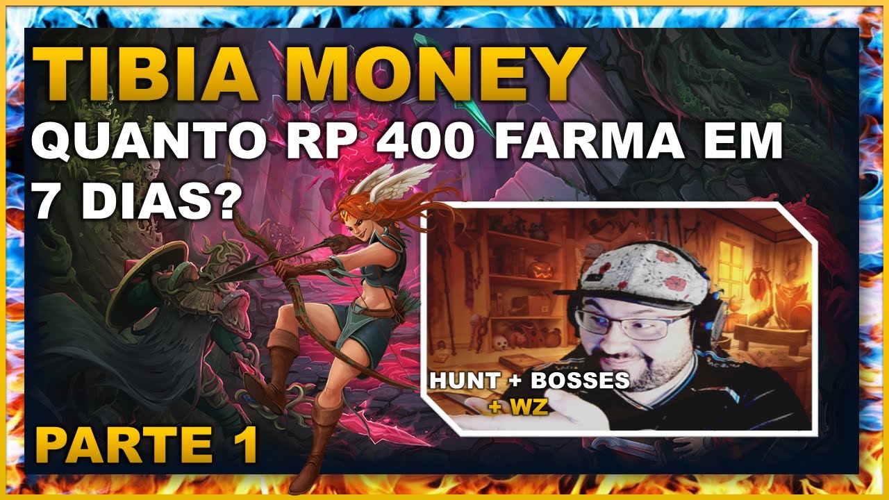 QUANTO UM RP 400 FARMA EM 7 DIAS? MINI SÉRIE | TIBIA MONEY