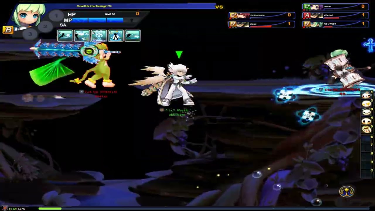Grandchase Classic 3v3 pvp asia