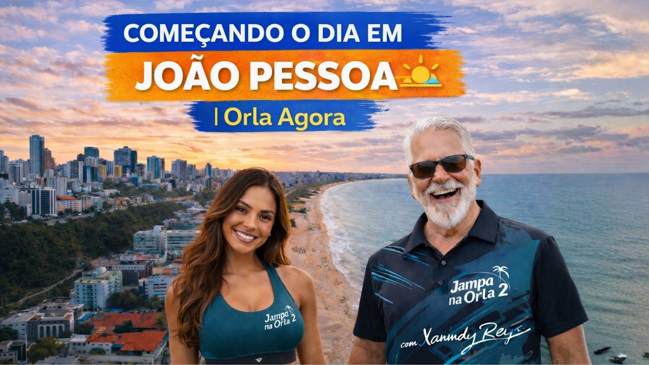 Orlas de João Pessoa Agora 🌴 | João Pessoa Beaches Live Now