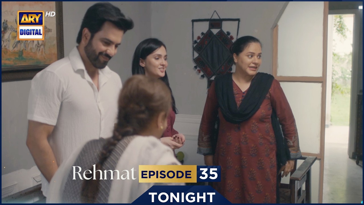 Rehmat Episode 35 | Promo | Tonight | Junaid Khan | Hina Tariq | ARY Digital Drama