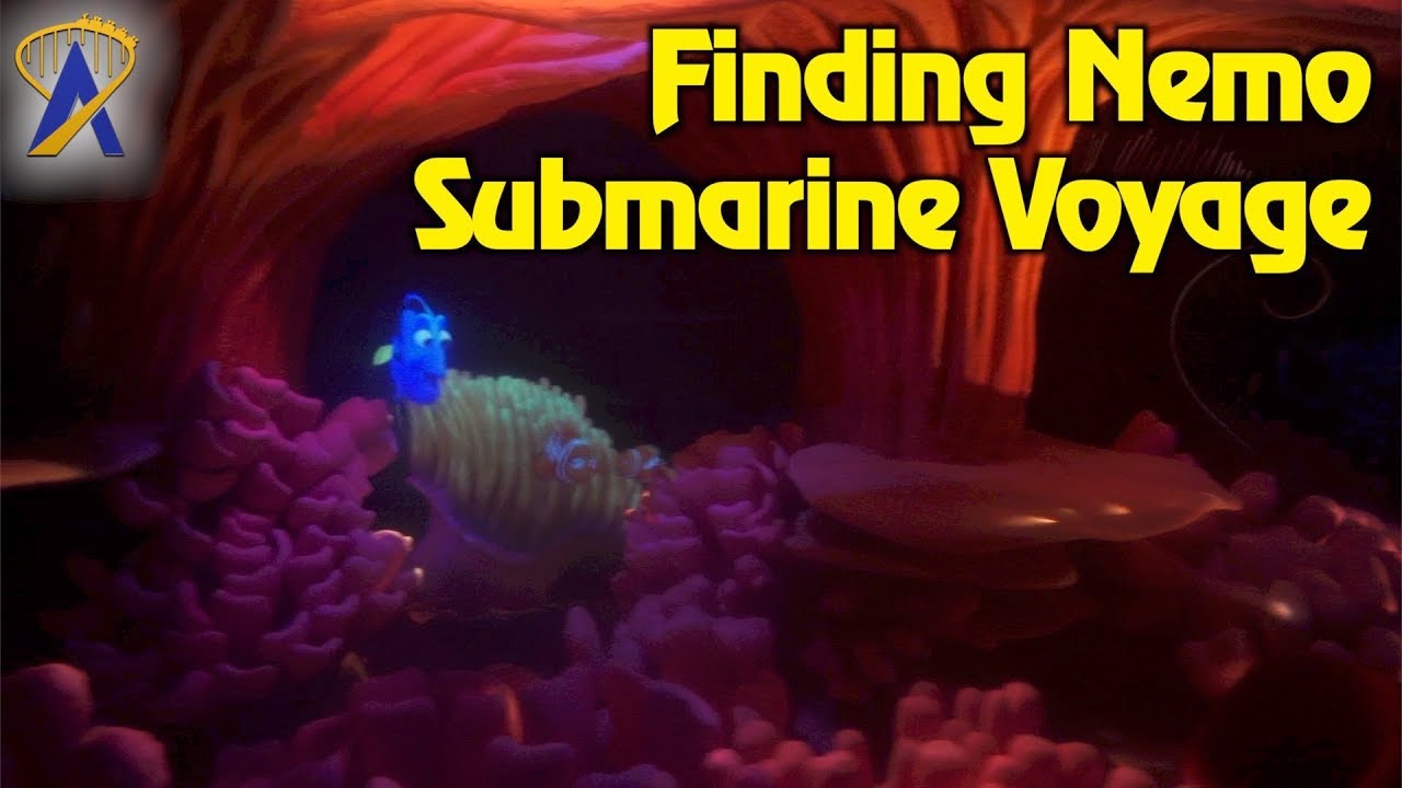 Finding Nemo Submarine Voyage Low Light POV at Disneyland