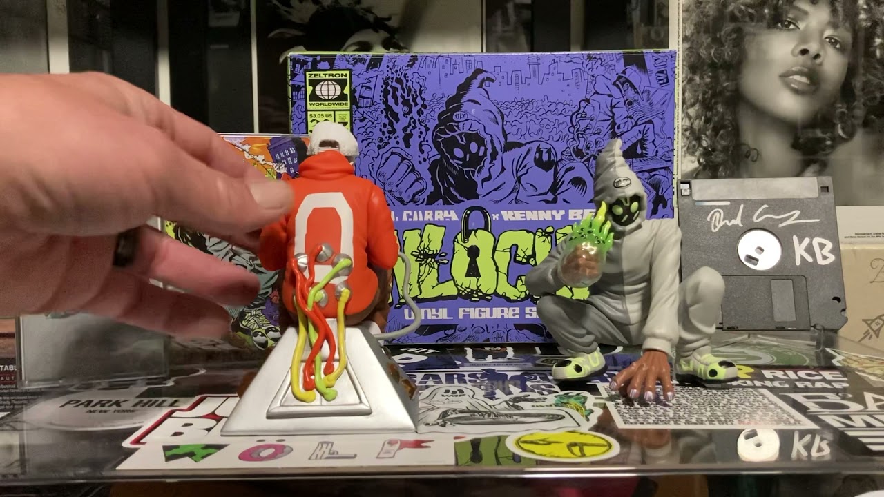 Denzel curryxkenny beats unlocked vinyl figures.