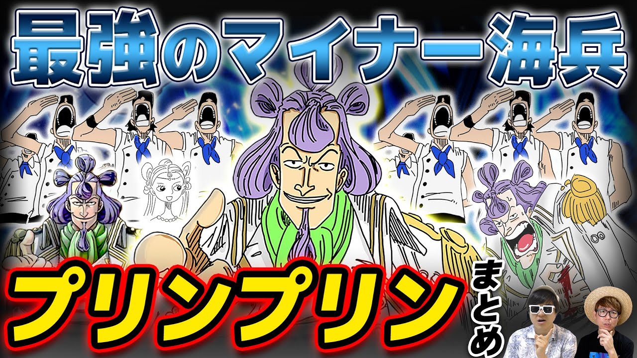 【 ワンピース 】海軍屈指の正義心を持つマイナー海兵！プリンプリン准将まとめ！ONE PIECE