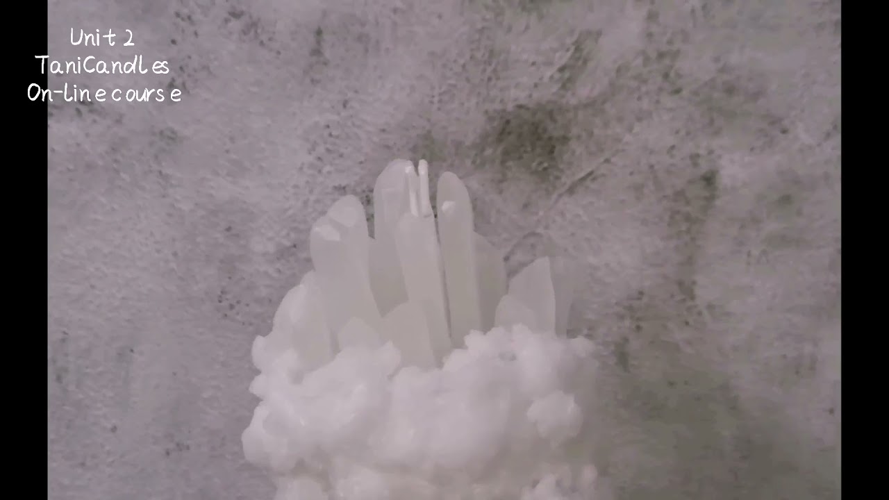 Ore shape candles for candle lovers, making candles without jars
