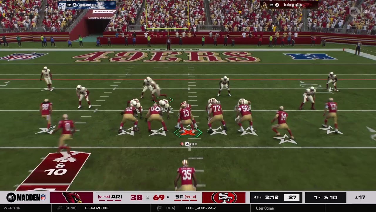 EML S4 W16 49ers vs Cardinals