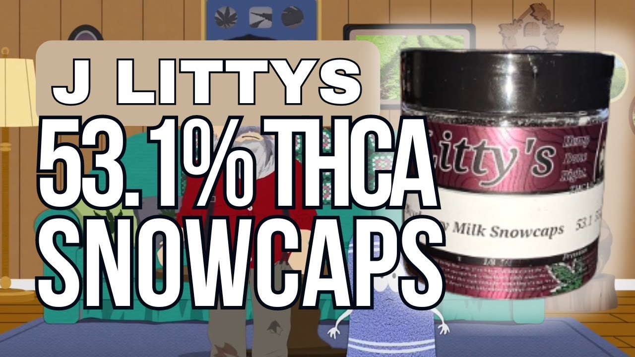 TRYING SNOWCAPS FIRST TIME!? | J Littys THCa Blueberry Milk Snowcaps | Review and Session