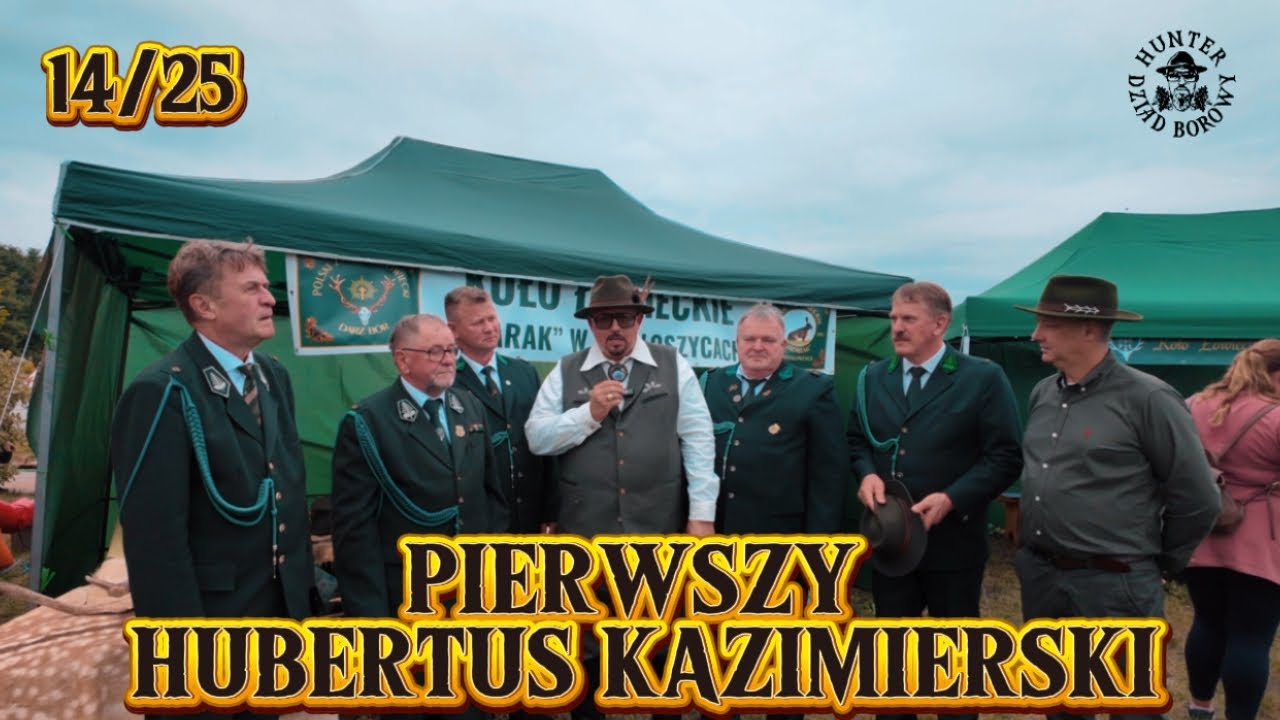 Pierwszy Powiatowy Hubertus w Kazimierzy Wielkiej
