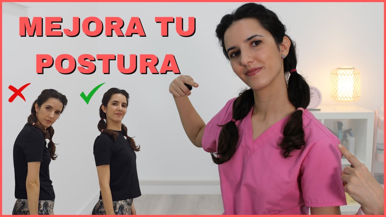 CORREGIR HOMBROS caídos hacia adelante - EJERCICIOS para mejorar la posición de hombros y postura