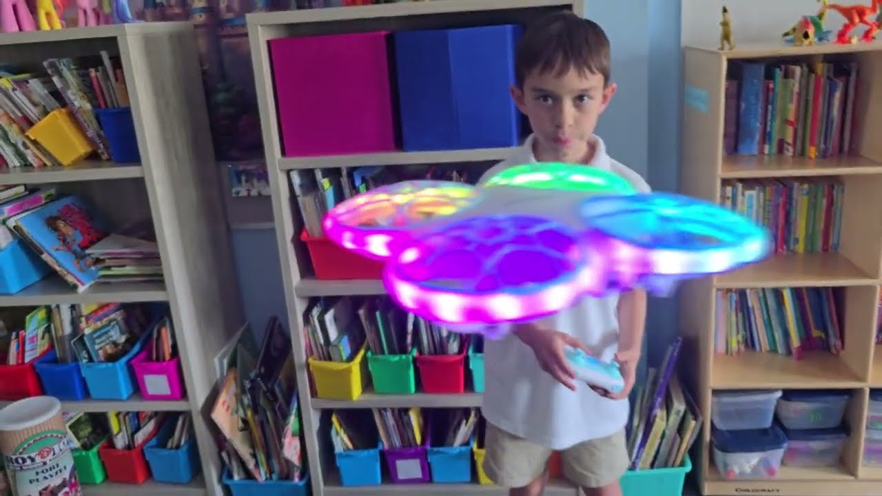 RC Quadcopter with Cool LED Light by Ameta - Morpho Drones - Snaptain