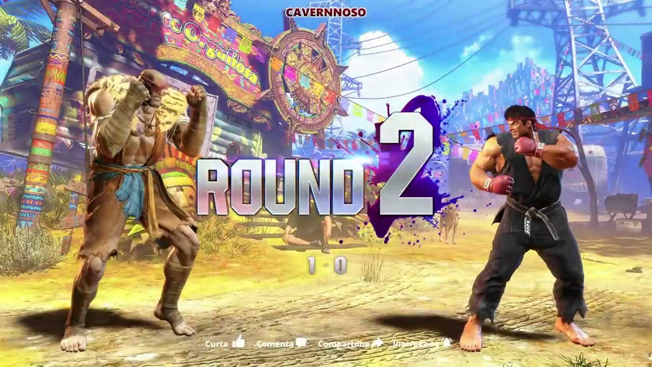 #sagat  VS #ryu - cadu_pes VS  @cavernnoso #ranked #sf6 #streetfighter6