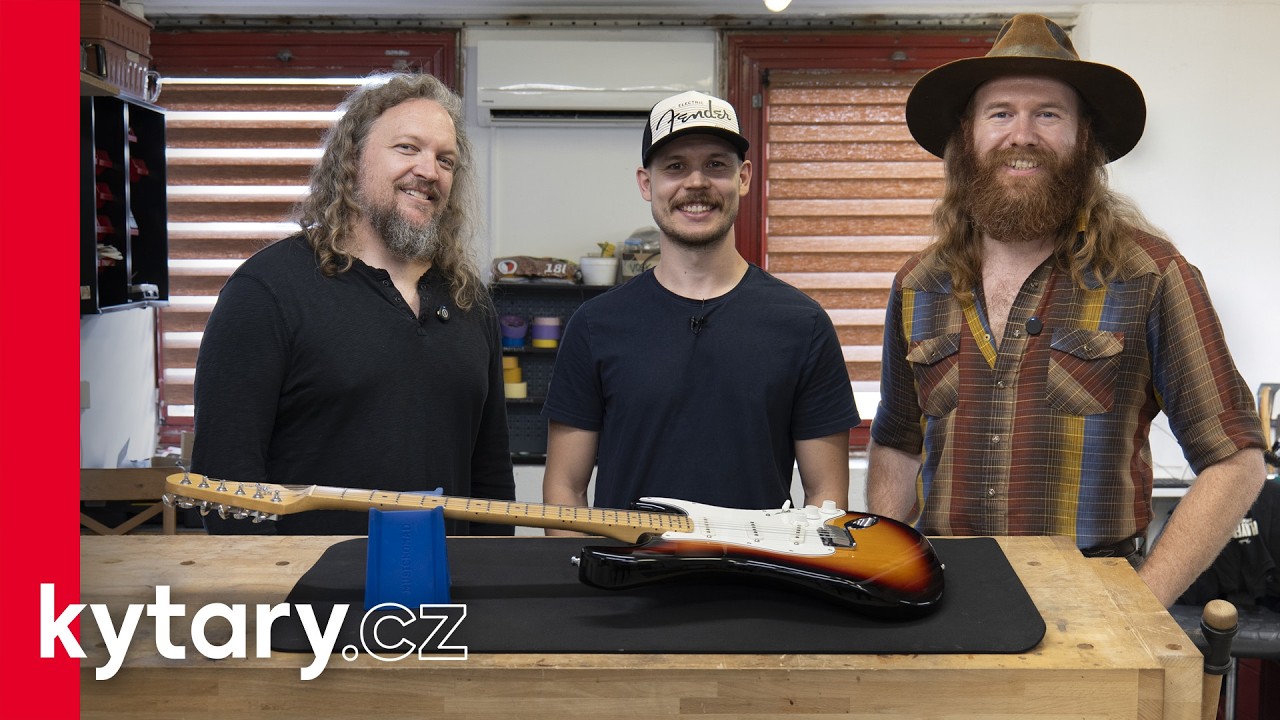 Relicing Secrets & Setup Tips: Fender Masterbuilders at Kytary Service Center