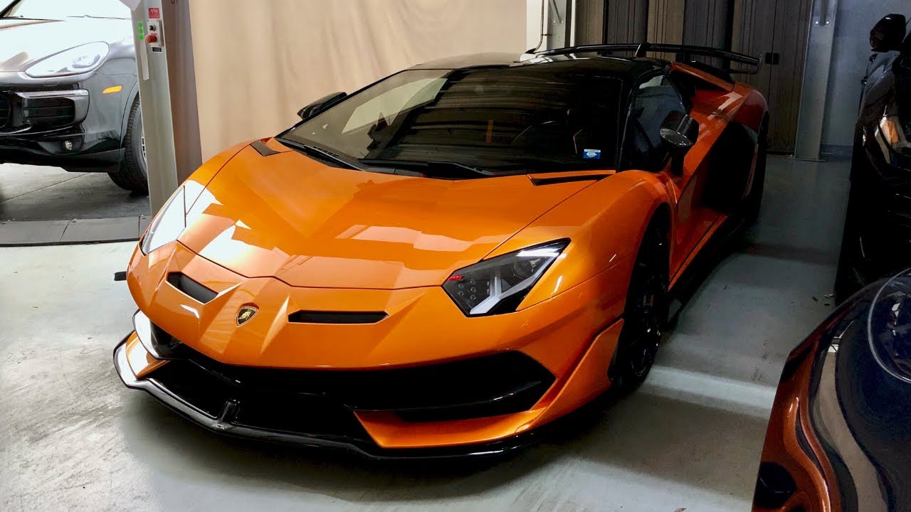 The 2020 Lamborghini Aventador SVJ Roadster! (Arancio Atlas)