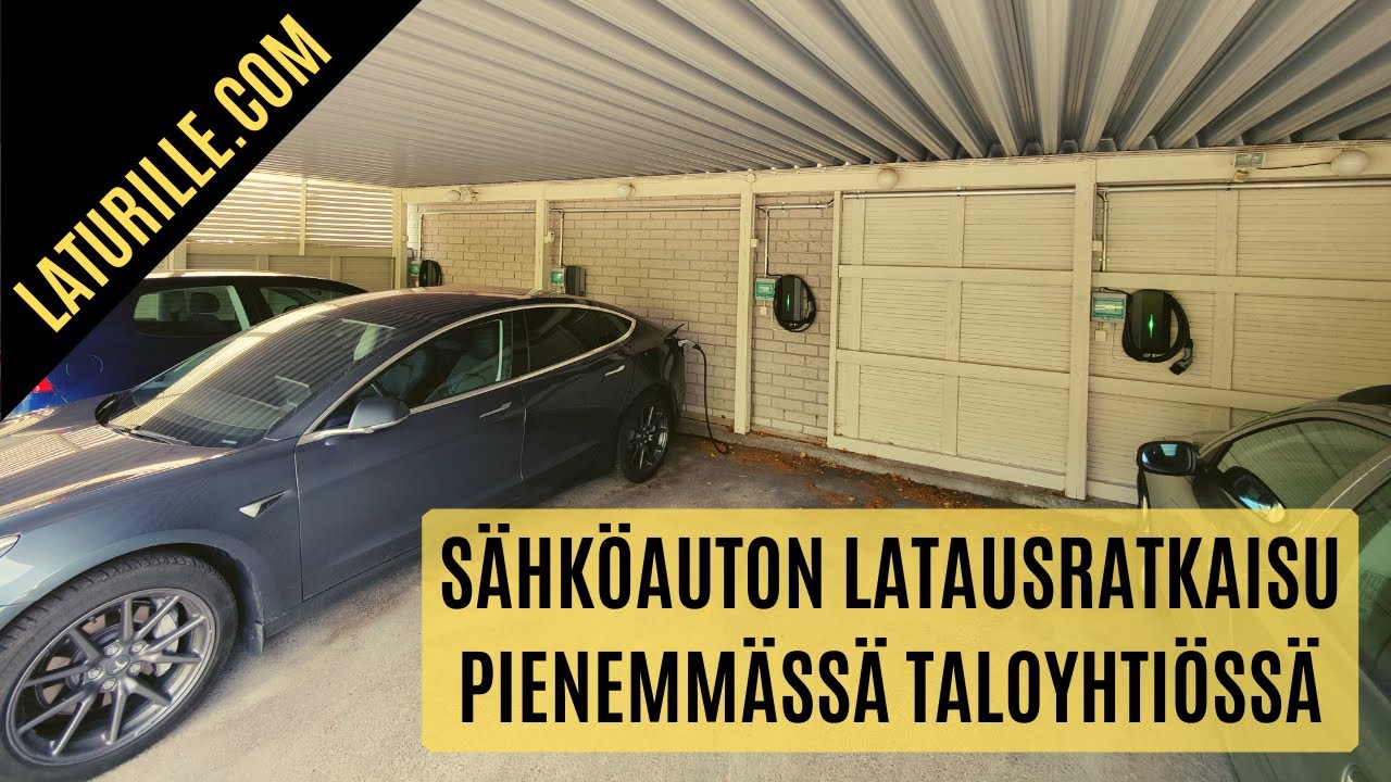 Lataus asuntokohtaisella autopaikalla (Garo)