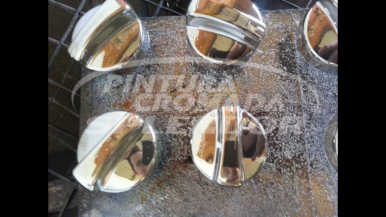 Plastico Cromado efecto espejo 100% - Chrome plastic with chrome paint 100% mirror