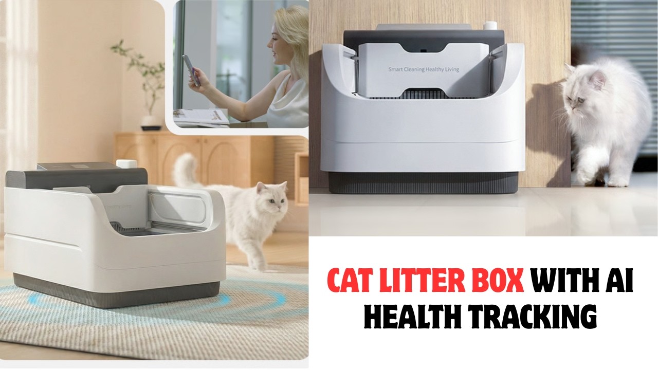 Next Gen Cat Litter Box with AI Health Tracking | Petalas