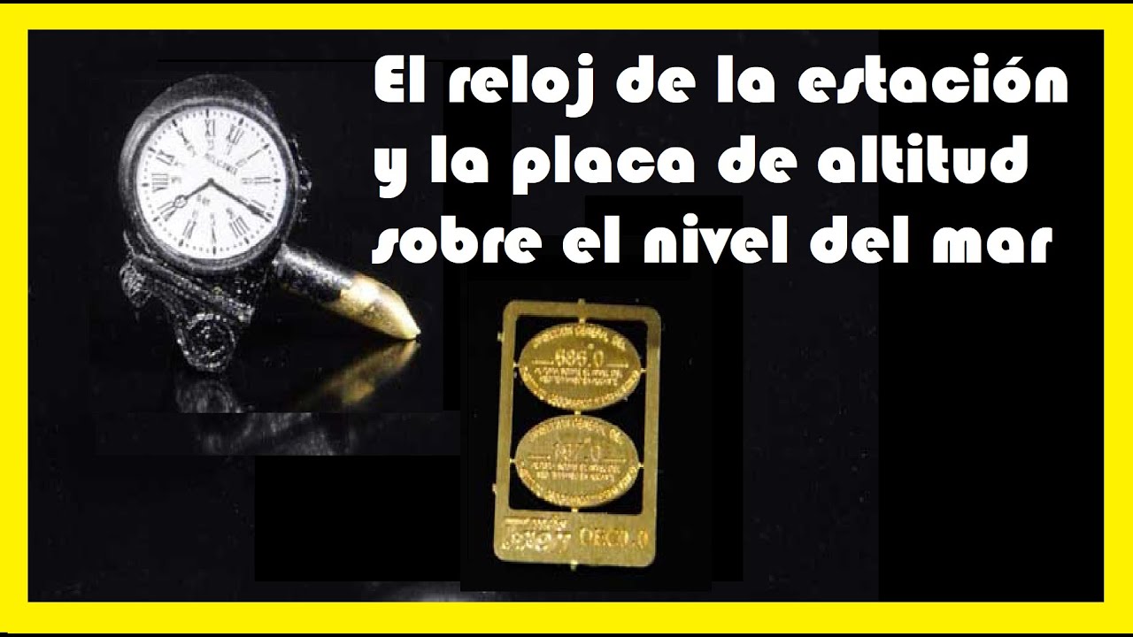 Construcción de Módulos AMFT: Reloj decorativo y placa de altitud sobre el nivel del mar