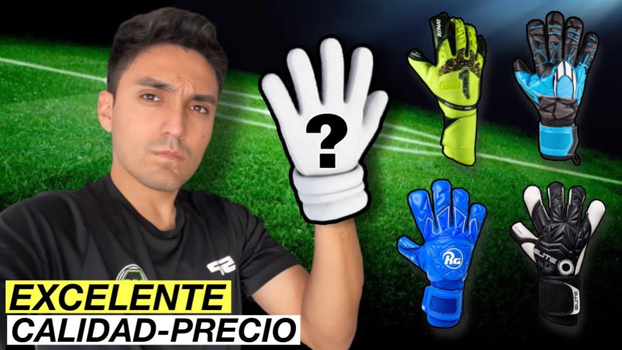 TOP 5 los MEJORES GUANTES de PORTERO 2022