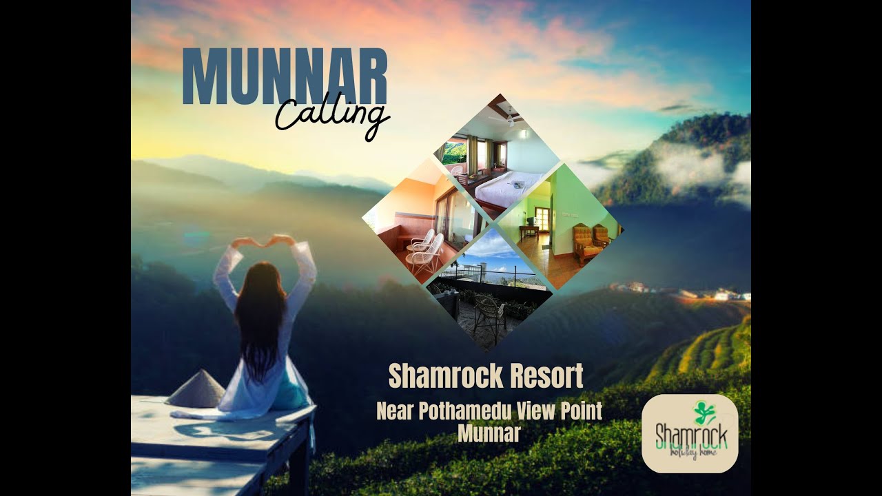 the best mountain view resort in munnar | shamrock resort | munnar | pothamedu view point