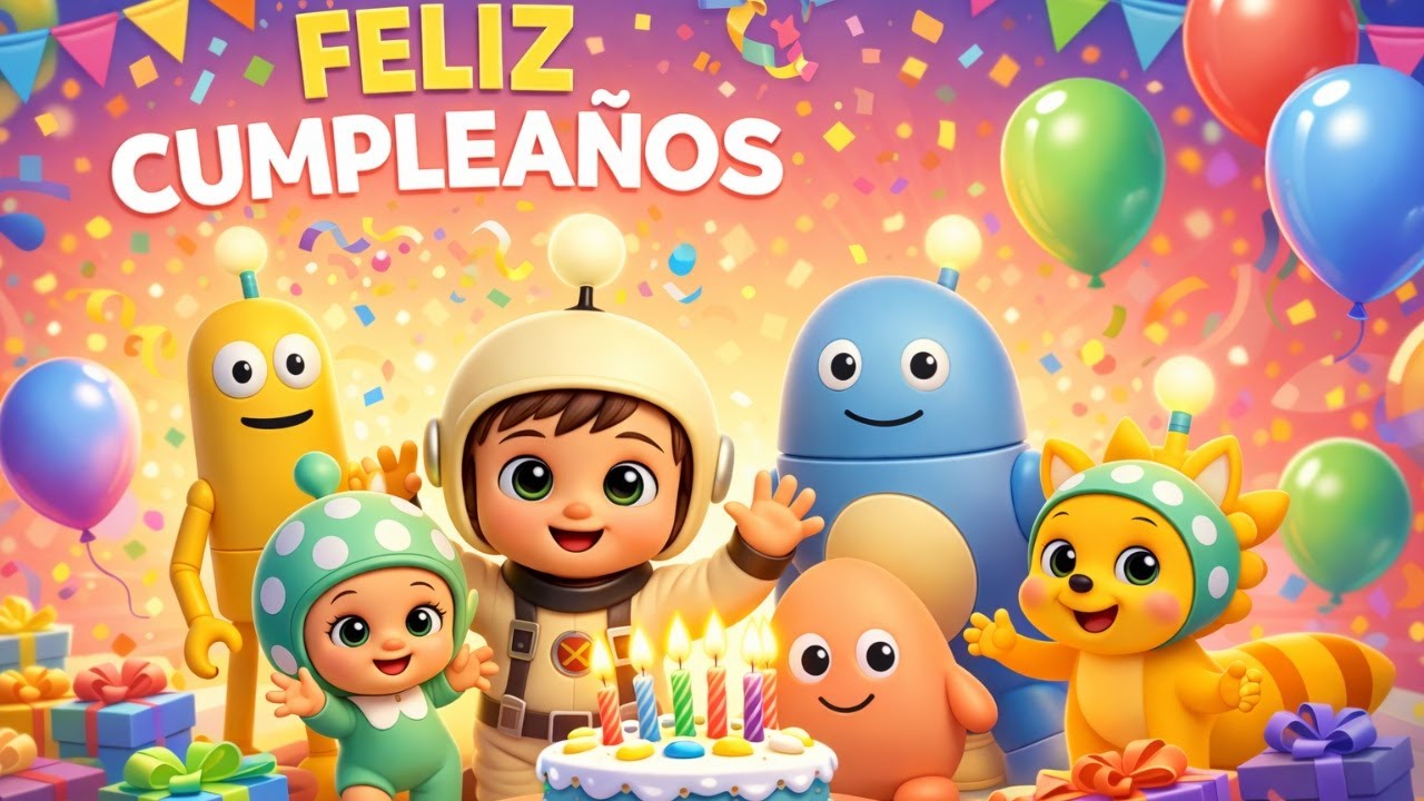 ¡Feliz Cumpleaños Toby y Amigos! 🎂🥳 Canción para Niños + Baile Súper Divertido 2026