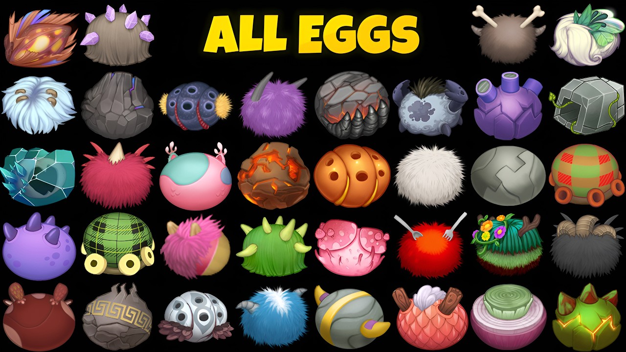 All Eggs - Faerie Island 2026 - All Monsters Sound ~ My Singing Monsters