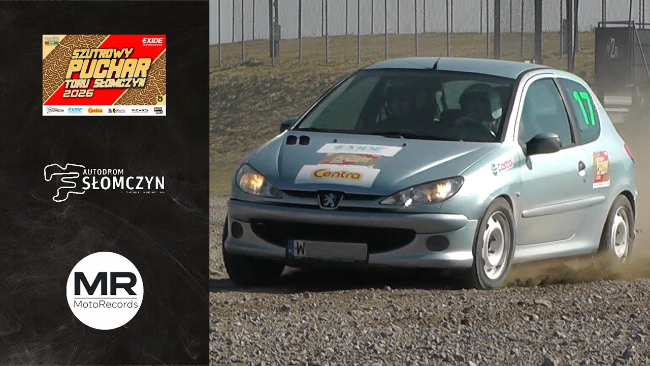 Sułek Przemysław | Peugeot 206 | Szutrowy Puchar Toru Słomczyn - 2 runda 2026 | MotoRecords