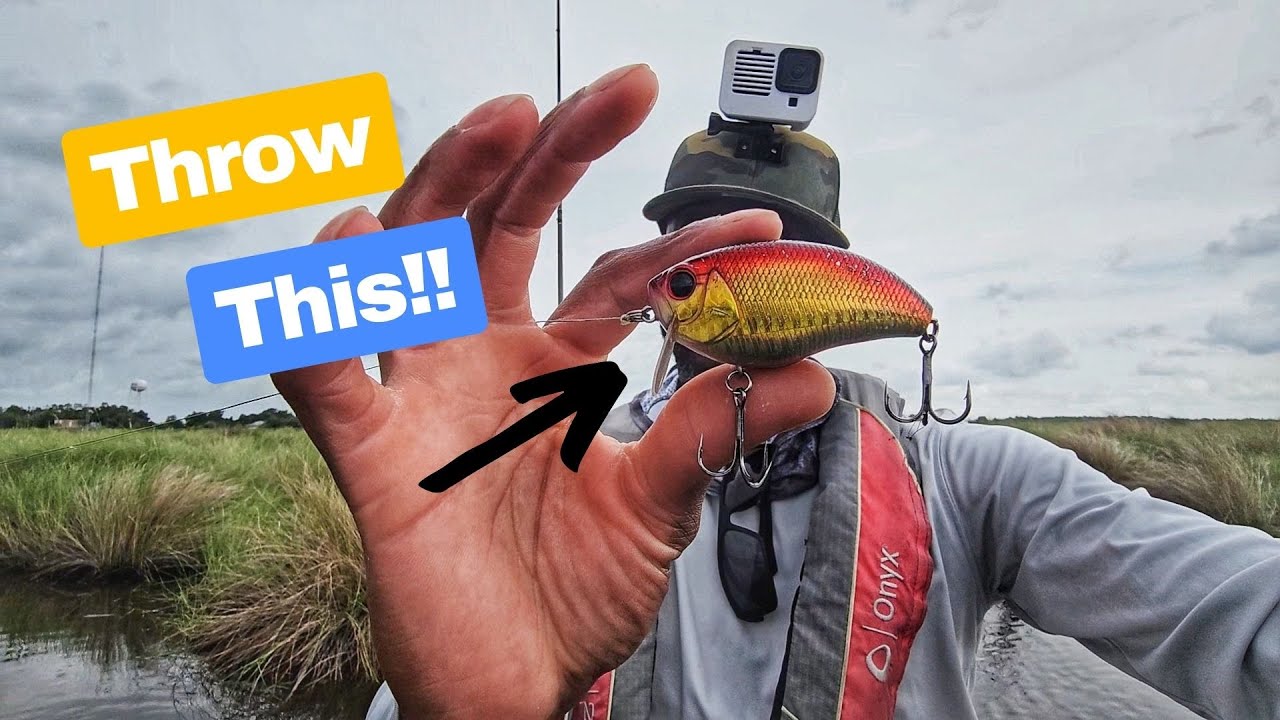 Aggressive Redfish Strikes On This New Wakebait!!